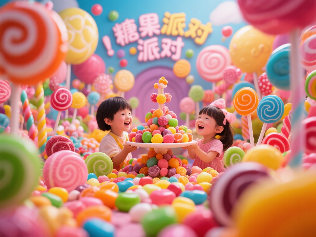 糖果派对的甜蜜奇遇：邂逅多彩缤纷的糖果世界 