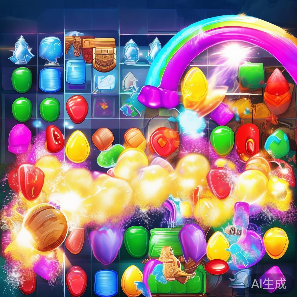 糖果派对隐藏技巧与惊喜揭秘,打造完美游戏体验指南 游戏中的特殊糖果具有爆发性和多样性,合理运用它们会