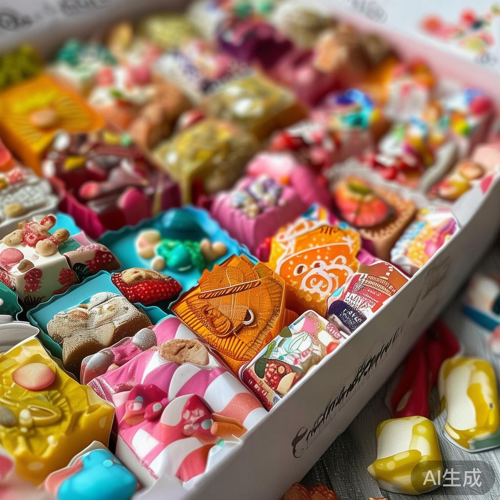 近年来，随着手工定制和个性化潮流的兴起，糖果设计变
