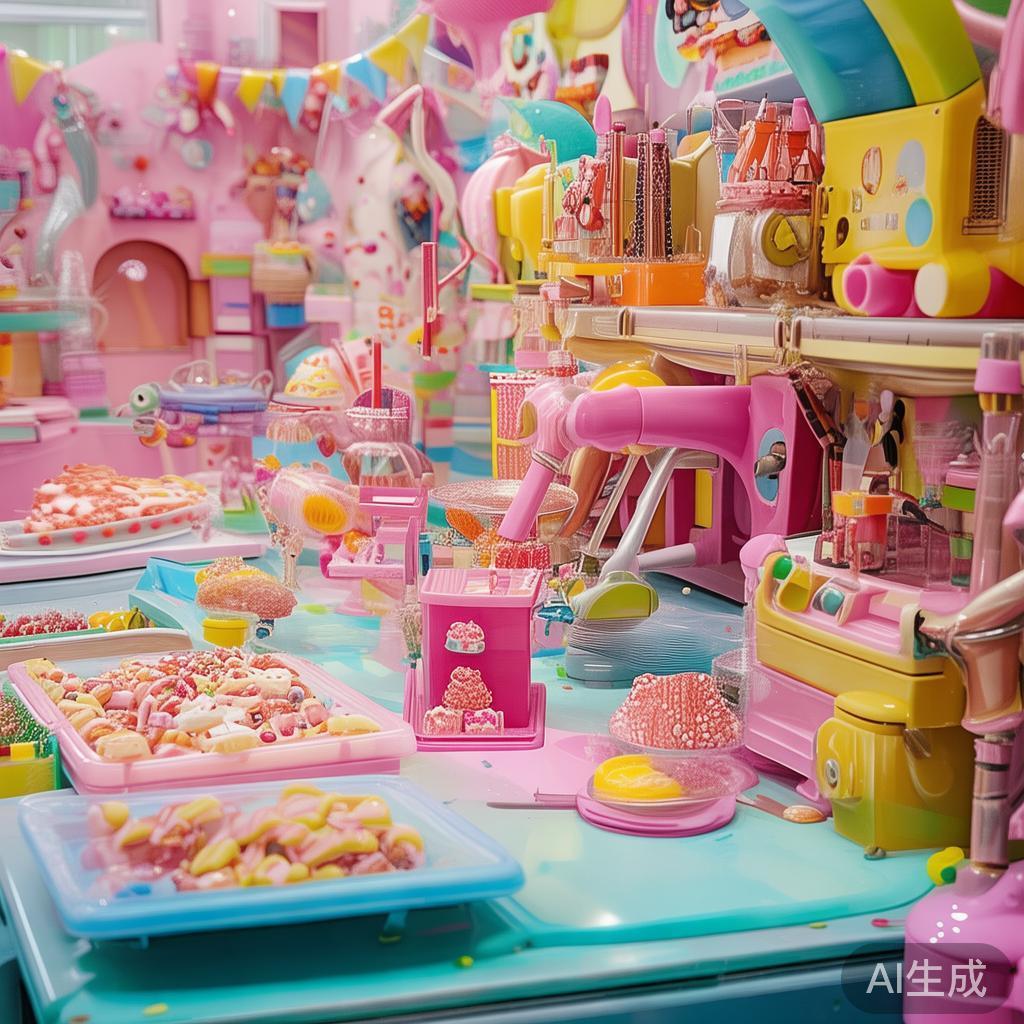 狂欢糖果大派对:尽享甜蜜无限的味蕾盛宴与快乐时光 例如,一些巧妙设计的“糖果工厂”区域,模拟糖果制造