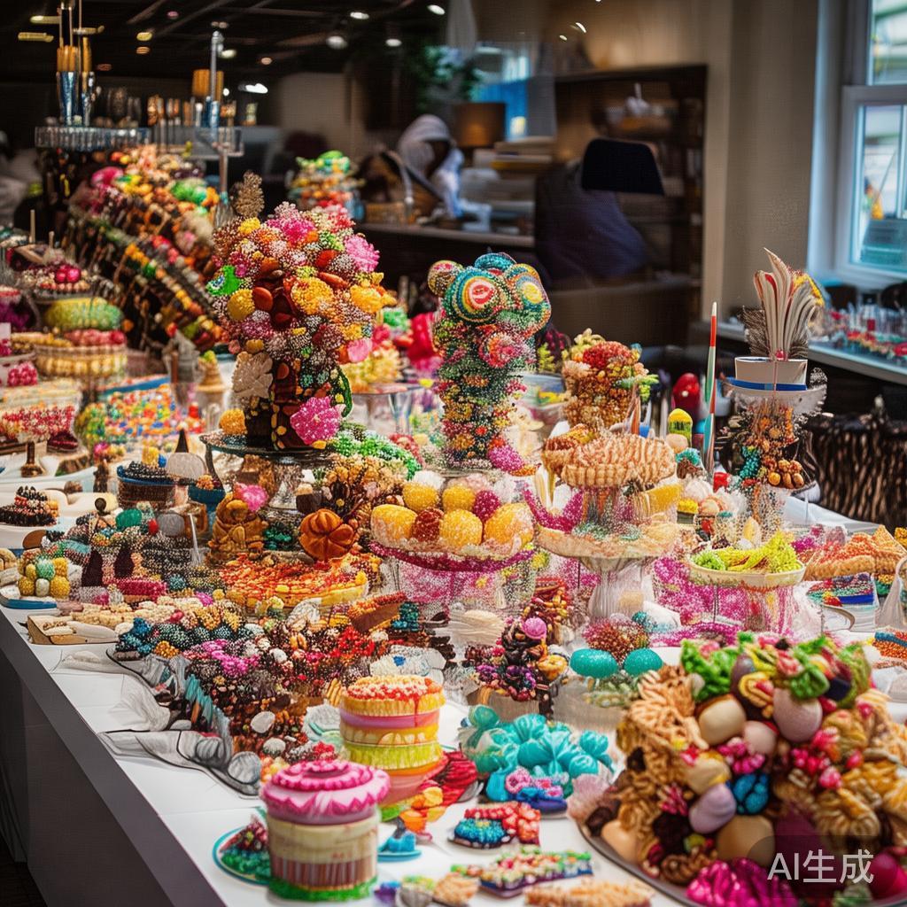 甜蜜欢乐糖果派对1224邀你共度甜蜜温馨时光 在活动现场,您可以见到由专业甜点师亲手打造的多款创