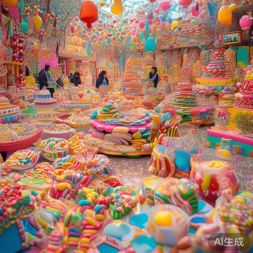 开启甘肃糖果派对的多彩奇趣与甜蜜盛宴之旅 甘肃糖果派对以其创意十足的主题设计和多样化的糖果选